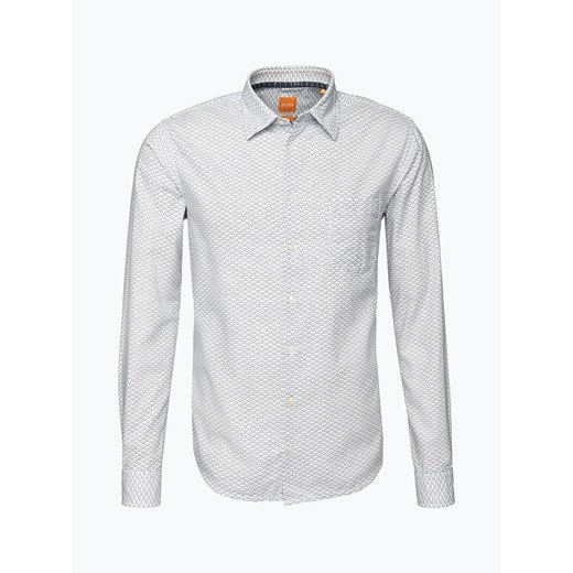 Boss Orange - Koszula męska – EnameE, biały
