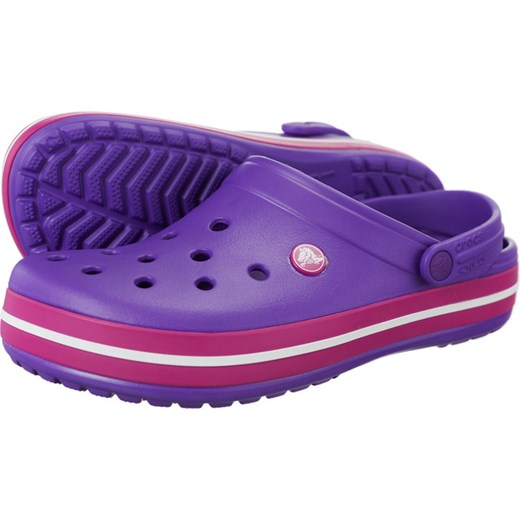 Chodaki Crocs Crocband Neon Purple Candy Pink