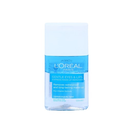 L'Oréal Paris Gentle płyn do demakijażu oczu i ust dla cery wrażliwej  125 ml