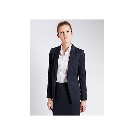 Welt Pockets Blazer   Marks & Spencer  Marks&Spencer