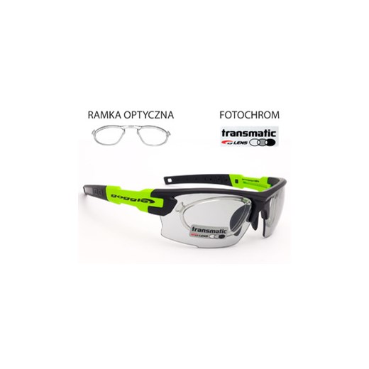 Okulary sportowe Fotochromowe GOGGLE E843-2R bialy Goggle  eOkulary