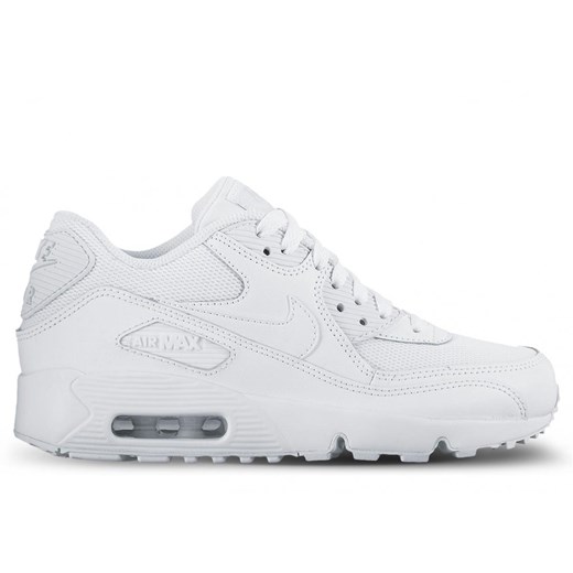 Buty Nike Air Max 90 Mesh (gs) białe 833418-100