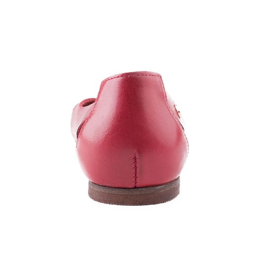 10009 Lemar czerwone baleriny skórzane Lemar czerwony 41 MILANDI.PL