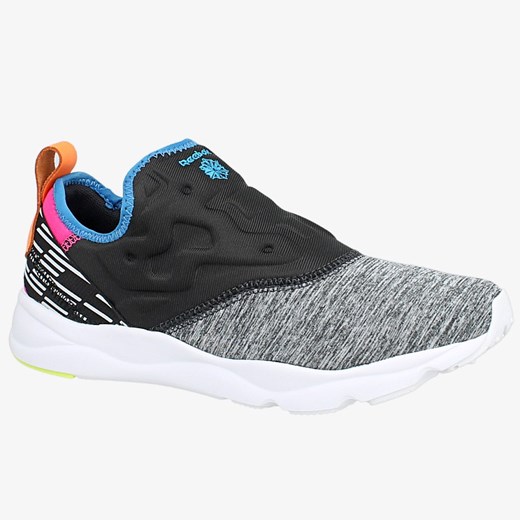 REEBOK FURYLITE SLIP-ON LUX szary Reebok 41 galeriamarek.pl
