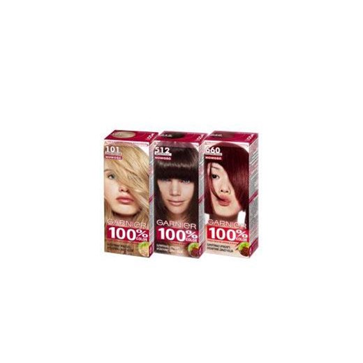 Garnier 100% Color Farba do włosów w kremie 562 winna czerwień