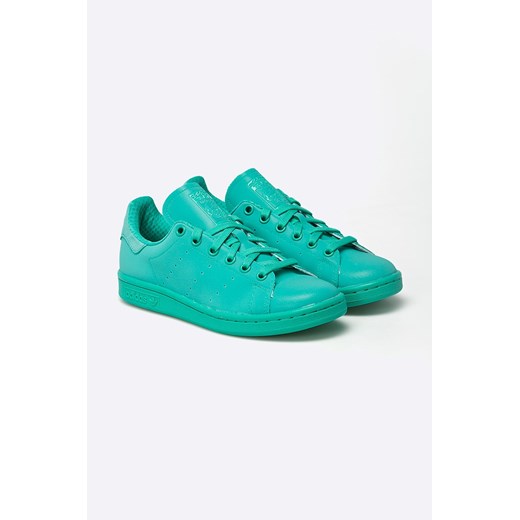 adidas Originals - Buty STAN SMITH ADICOLOR Adidas Originals turkusowy 37 1/3 ANSWEAR.com