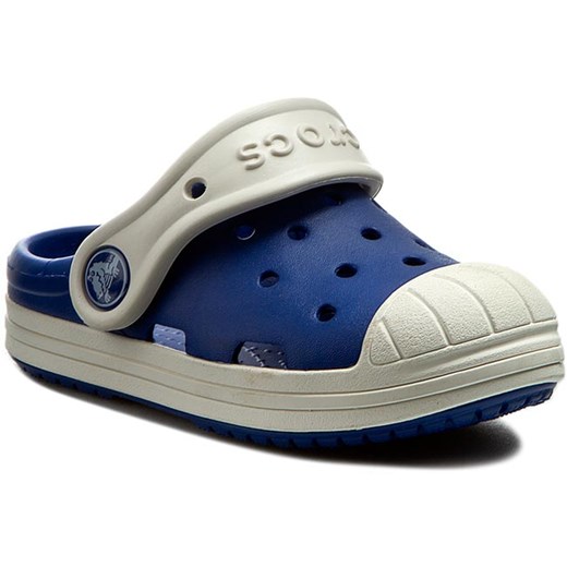 Klapki CROCS - Bump It Clog K 202282 Cerulean Blue/Oyster granatowy Crocs 29.5 eobuwie.pl