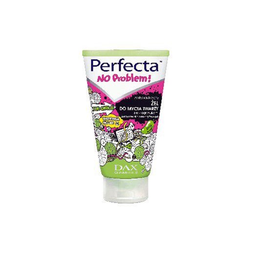 Dax Cosmetics Perfecta No Problem Antybakteryjny żel do mycia twarzy z mikrogranulkami dla dziewcząt 