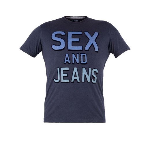 T-Shirt Armani Jeans Armani Jeans szary Rozmiar L VisciolaFashion