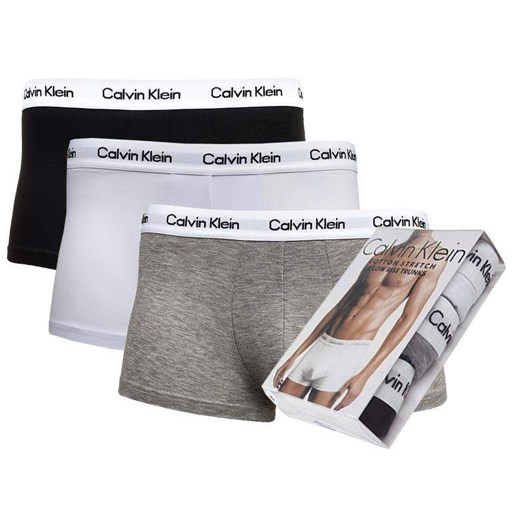 Calvin Klein Underwear Cotton Strech 3 Pack Calvin Klein szary Rozmiar XL VisciolaFashion
