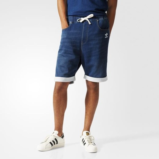Spodenki adidas Originals Denim AJ7744 Adidas granatowy L Adrenaline.pl