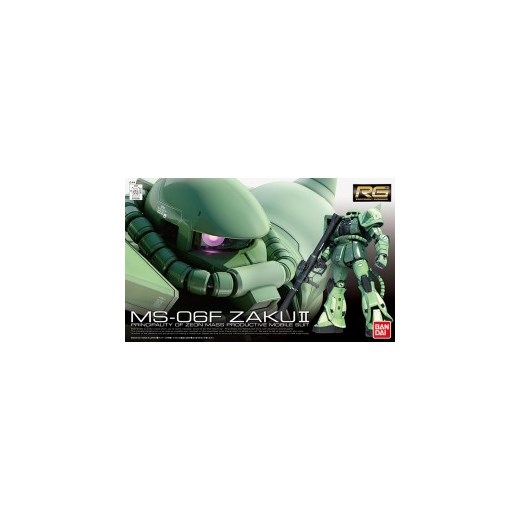 Bandai Gundam RG 1/144 MS-06F Zaku  zielony  Japanstore