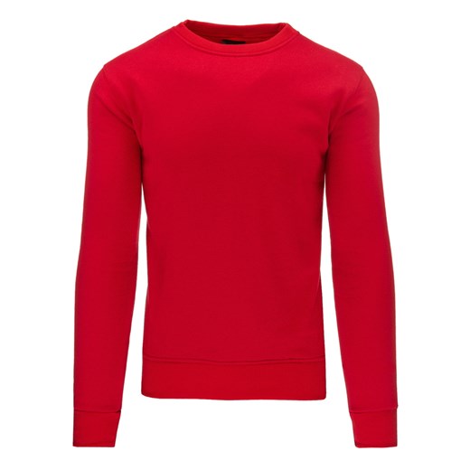 Bluza męska czerwona (bx1997) czerwony  XL DSTREET