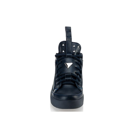 Sneakersy męskie GOV DENIM 008-11BL granatowe (zx0093) czarny  43 DSTREET