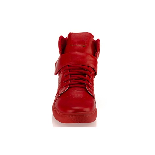 Sneakersy męskie GOV DENIM 008-2RD czerwone (zx0080)  czerwony 41 DSTREET