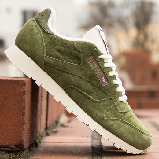CLASSIC LEATHER CLEAN UJ Reebok zielony US13/EU47/31CM runcolors.pl