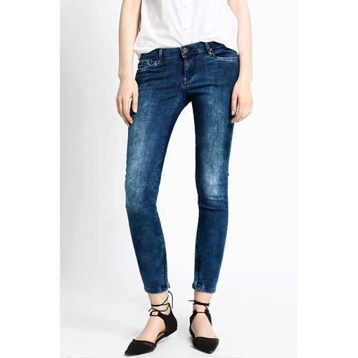 Pepe Jeans - Jeansy Cher Pepe Jeans granatowy 27/28 ANSWEAR.com