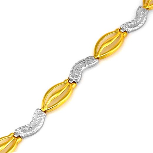Złota bransoletka 585 VIADEM
