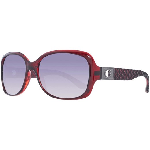 Okulary przeciwsłoneczne damskie Guess GUF 247 BU-35 GU0247F F31 Guess fioletowy  Brandhunter.pl