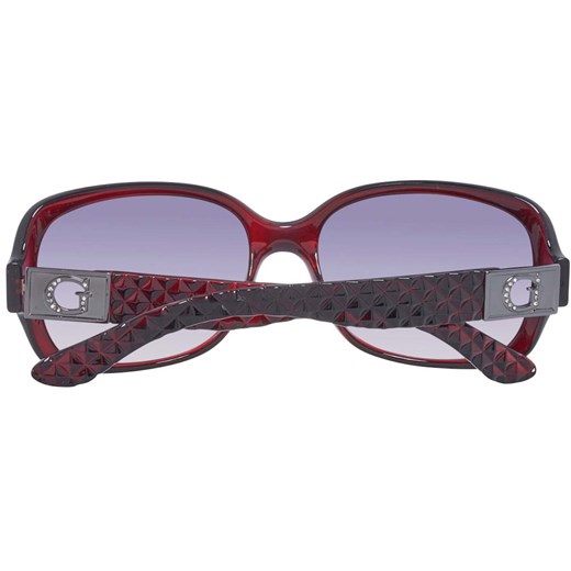 Okulary przeciwsłoneczne damskie Guess GUF 247 BU-35 GU0247F F31 fioletowy Guess  Brandhunter.pl