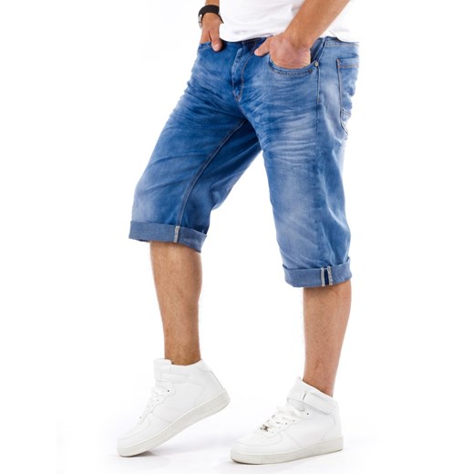 Spodenki jeansowe męskie (sx0258) Jeans bialy s31 DSTREET