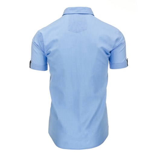 Koszula męska niebieska (kx0723)  niebieski XXL DSTREET