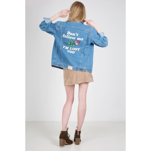 Kurtka jeansowa Rose niebieski M Yeah Bunny