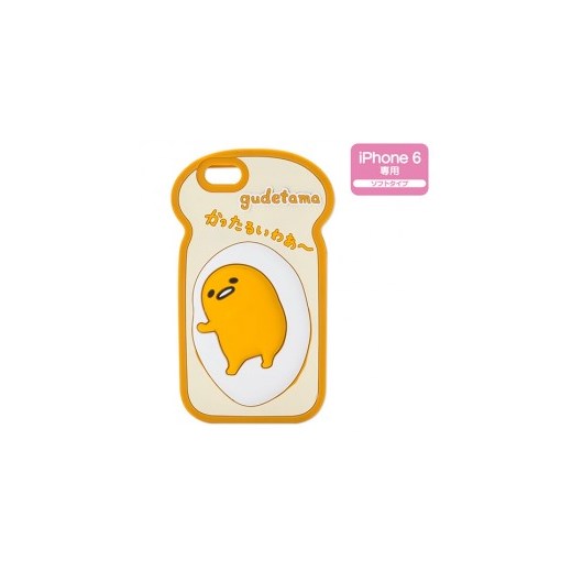 SANRIO Gudetama Smart Phone Case for iPhone 6s/6 Soft Type bezowy Japanstore
