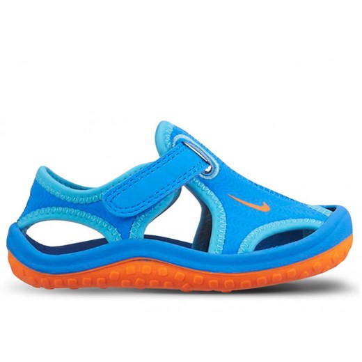 Sandały Nike Sunray Protect (td) niebieskie 344925-418 Nike niebieski 25 wyprzedaż nstyle.pl 