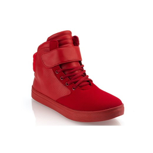 Sneakersy męskie GOV DENIM 008-5RD czerwone (zx0097)  czerwony 41 DSTREET
