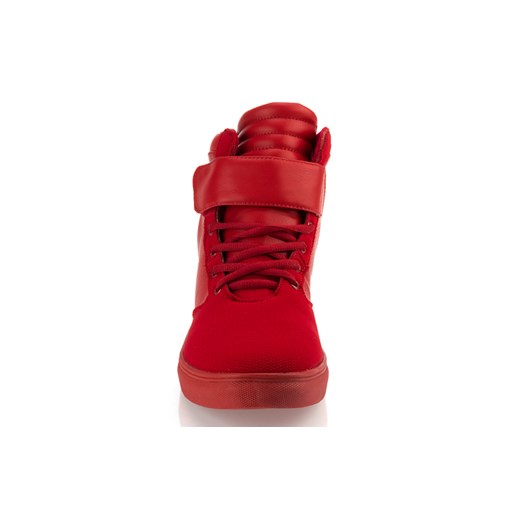 Sneakersy męskie GOV DENIM 008-5RD czerwone (zx0097) czerwony  40 DSTREET
