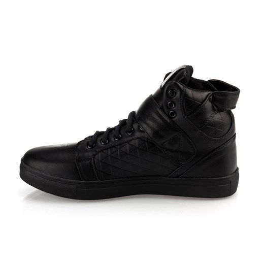 Sneakersy męskie GOV DENIM 008-2BK czarne (zx0101)  czarny 40 DSTREET