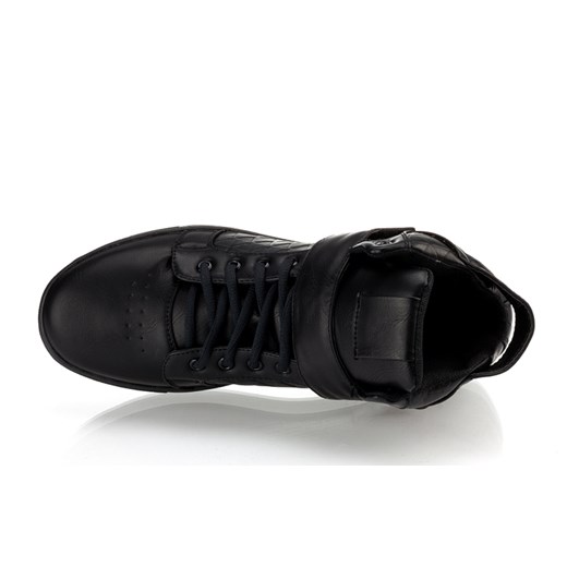 Sneakersy męskie GOV DENIM 008-2BK czarne (zx0101)  czarny 45 DSTREET