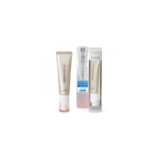 Azjatyckie kosmetyki Shiseido ELIXIR White Day Care Revolution C SPF30 PA++++ bezowy Shiseido  Japanstore