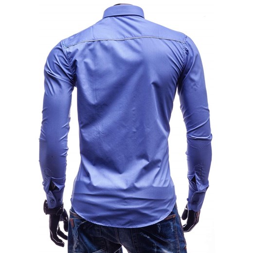 Koszula męska BY MIRZAD 4780 niebieska