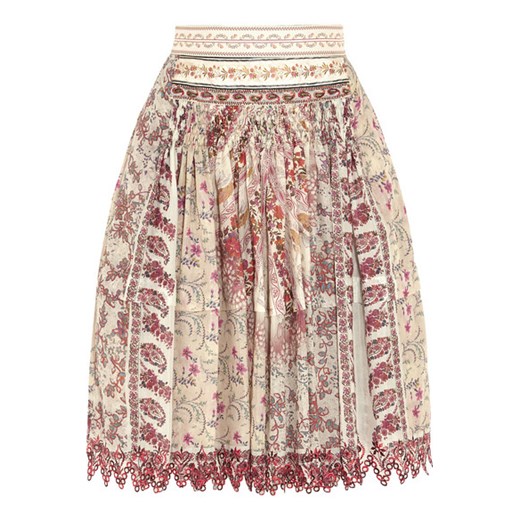 Embellished printed cotton and silk-blend skirt   Etro  NET-A-PORTER