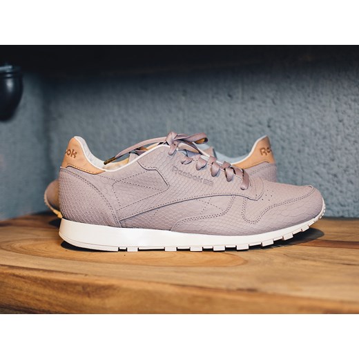 Buty męskie sneakersy Reebok Classic Leather Clean Luxe V69680  Reebok 45 okazyjna cena sneakerstudio.pl 