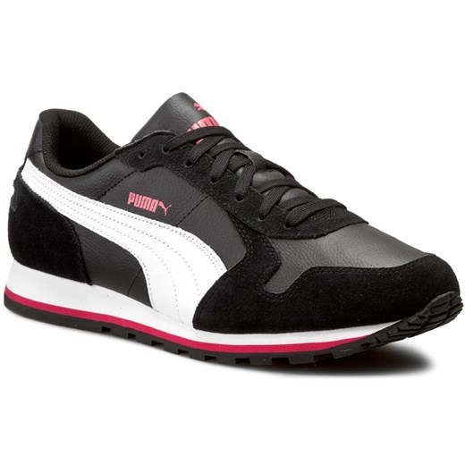 Sneakersy PUMA - ST Runner L 356737 10 Black/White/Geranium Puma czarny 41 eobuwie.pl