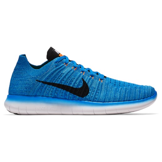 Nike Free RN Flyknit niebieski Nike 41 forpro.pl