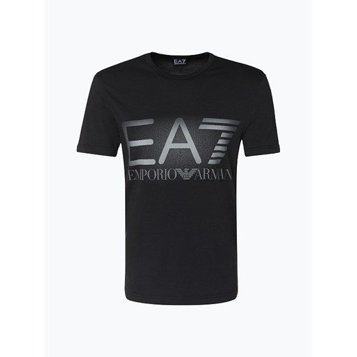 EA7 - T-shirt męski, czarny Ea7   vangraaf