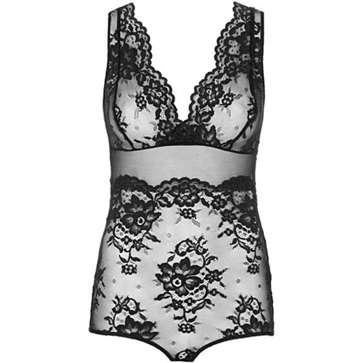 Lace Wide-Shoulder Body Intimissimi szary  