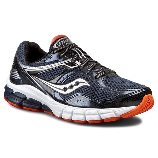 Półbuty SAUCONY - Progrid Lancer S25227-5 Nvy/Sil/Org Saucony szary 41 okazja eobuwie.pl 