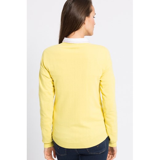 U.S. Polo - Sweter U.S Polo Assn. zolty M wyprzedaż ANSWEAR.com