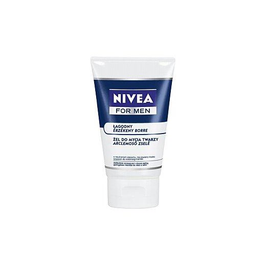 NIVEA FOR MEN Sensitive Łagodny żel do mycia twarzy