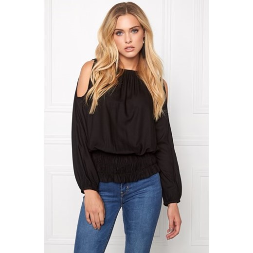 Bluzka Cold Shoulder Top czarny Chiara Forthi XL (EU44/46) halens.pl