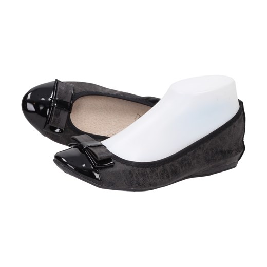 Czarne baletki damskie VINCEZA DP517 KOTURNA bialy Vinceza suzana.pl