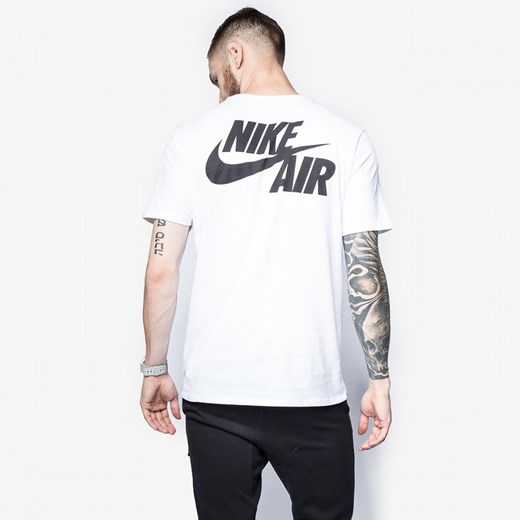NIKE T-SHIRT AIR BRAND TEE Nike bialy XL Sizeer
