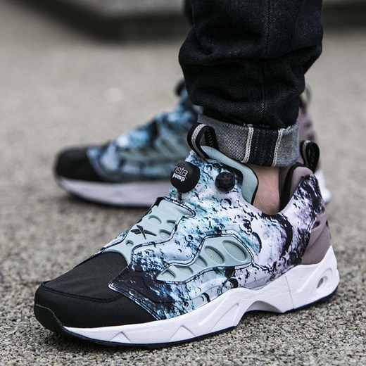 Buty Reebok InstaPump Fury Road SG "Winter Sage" (V68798) niebieski Reebok 9.5 Worldbox