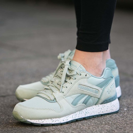 Buty Reebok GL 6000 Speckles & Ice (V67605) zielony Reebok 8.5 Worldbox