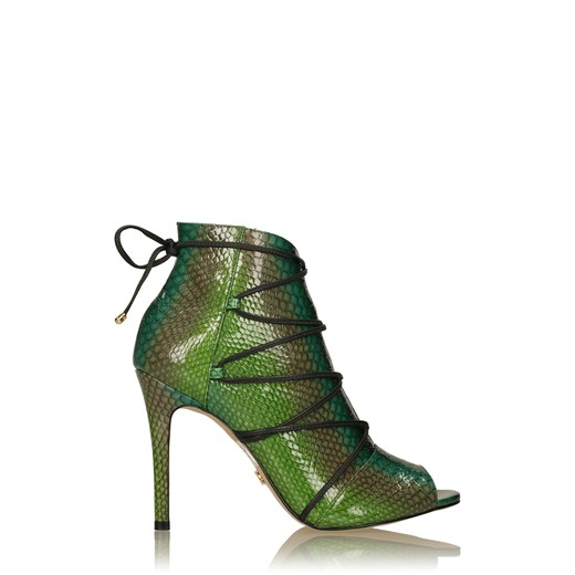 Zielone botki peep toe zielony Kazar 37 kazar.com